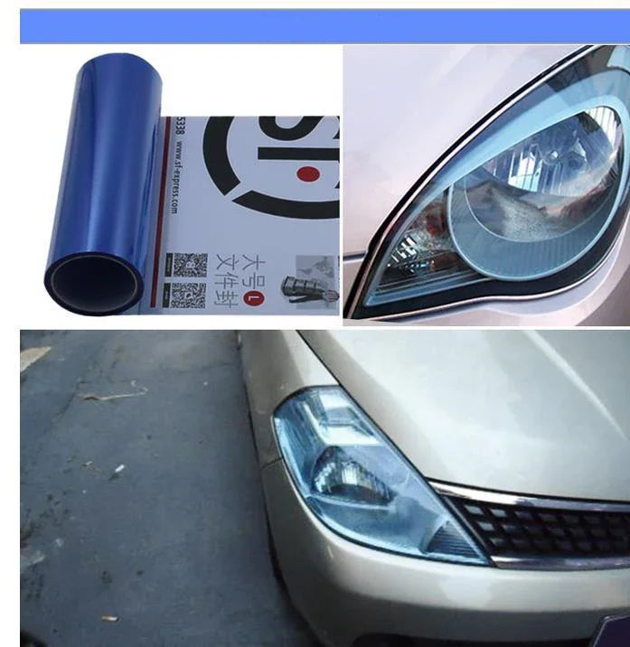 Car Headlight Taillight Protective Film Premium Quality Replacement Accessory