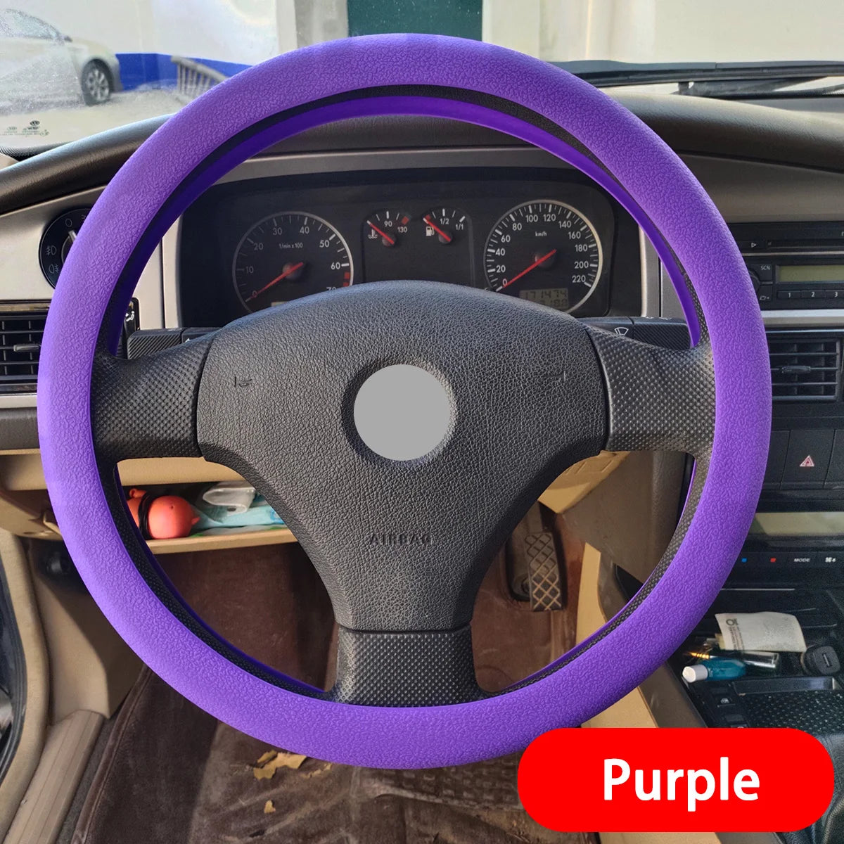 General Motors Silicone Steering Wheel Steering Wheel Cover Anti-Slip Comfort