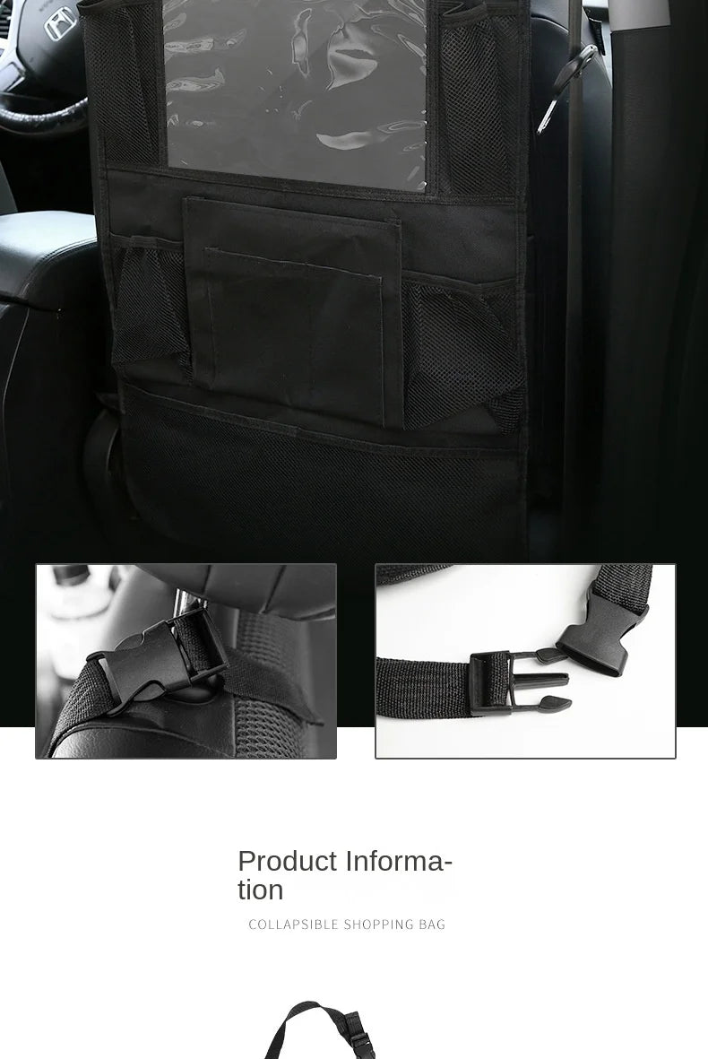 Car Backseat Organizer with Touch Premium Quality Replacement Accessory