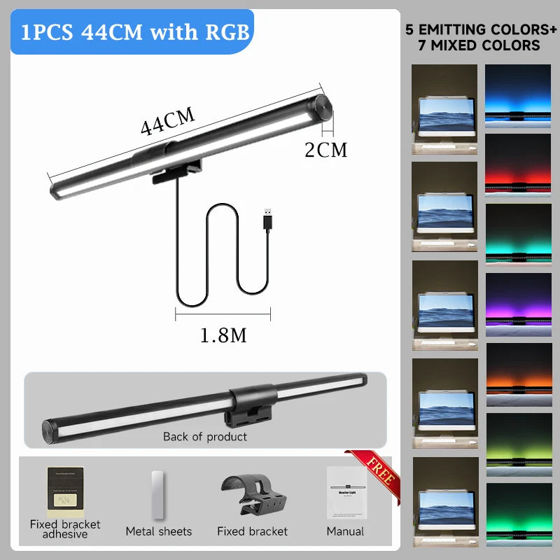 Led Monitor Light Bar Computer LED Computer Monitor Light Bar Desk Lamp