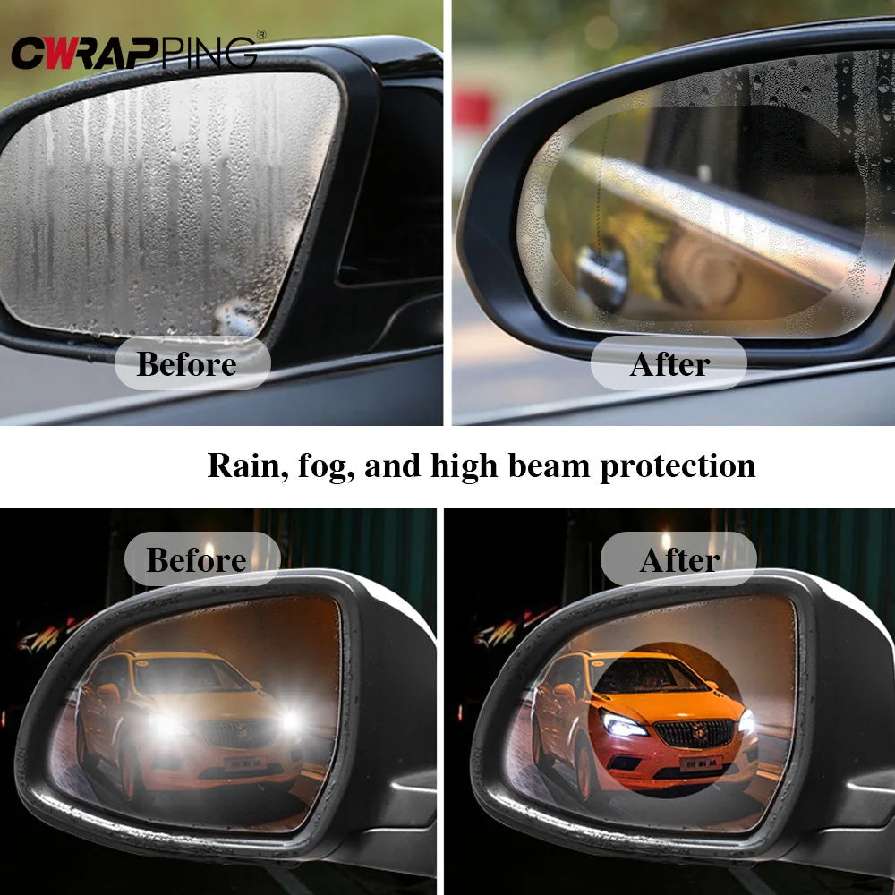 Car Rainproof Film 2 Auto Premium Quality Replacement Accessory