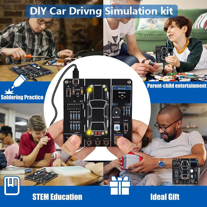 DIY Car Driving Simulation Soldering Premium Quality Replacement Accessory