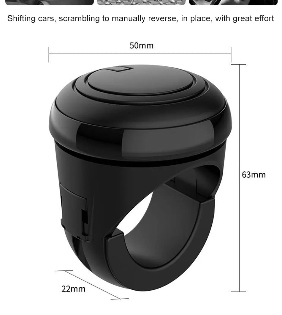 Car Steering Wheel Rotary Knob Steering Wheel Cover Anti-Slip Comfort