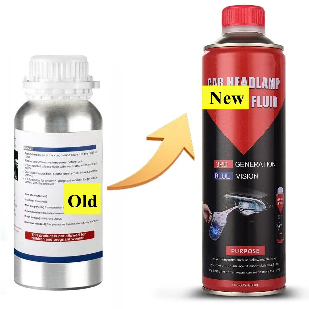 800ML Car Headlight Restoration Automotive Premium Quality Replacement Accessory
