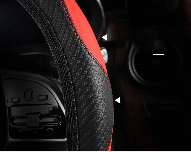 Car Steering Wheel Cover Breathable Steering Wheel Cover Anti-Slip Comfort