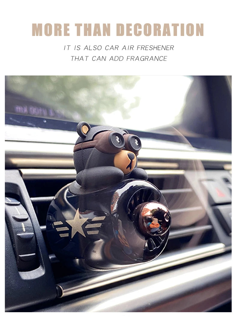 Odorless DIY perfume ornament airplane Car Dashboard Ornament Decoration
