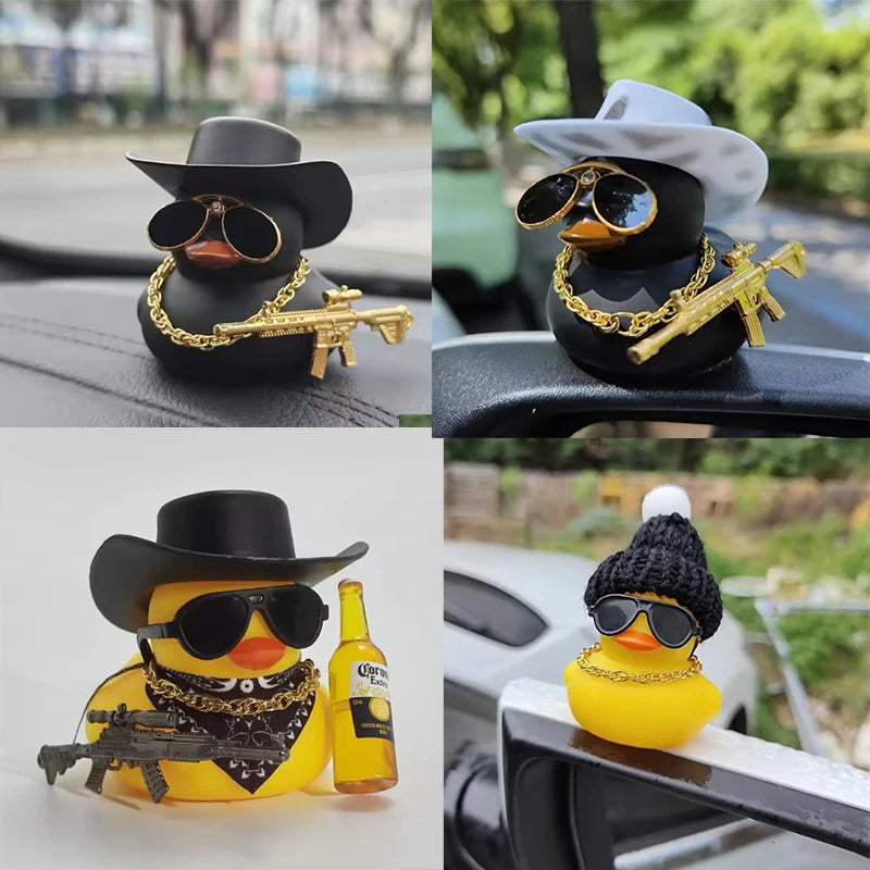 Rubber Duck Car Ornaments, Funny Car Dashboard Ornament Decoration