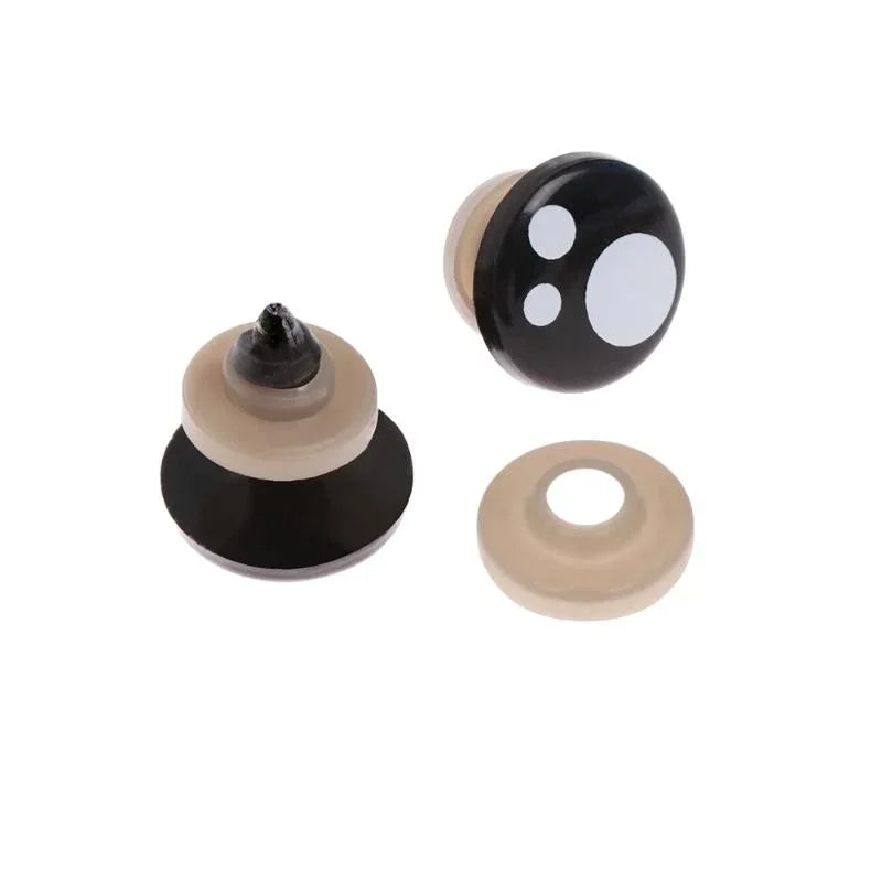100Pcs/Box 8-16mm Doll Eyes Cartoon Doll Making Safety Eyes Craft Supply