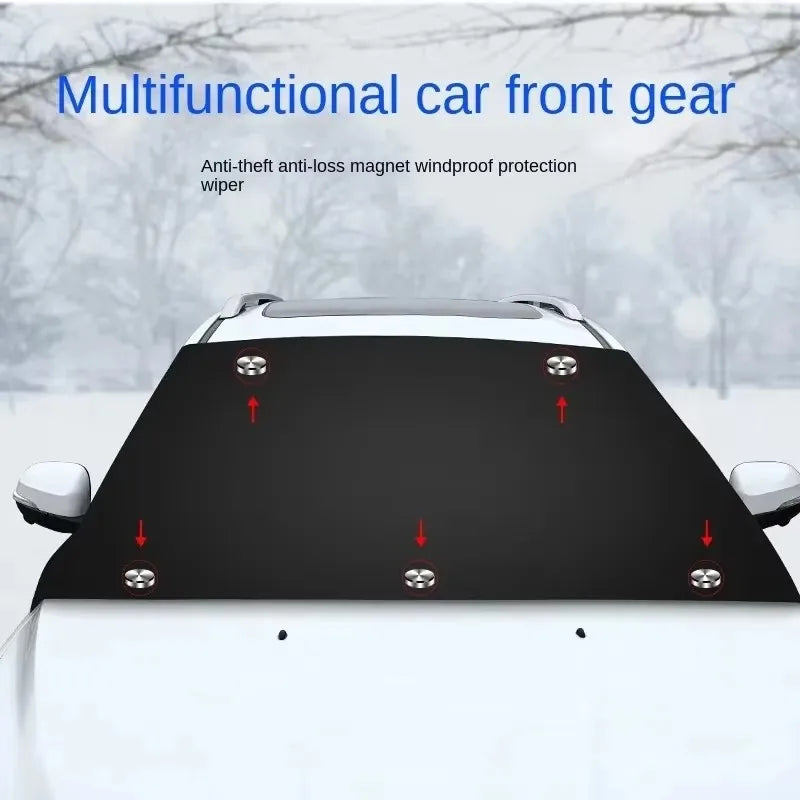 Car Magnetic Snow Shield Winter Car Sun Shade UV Protector