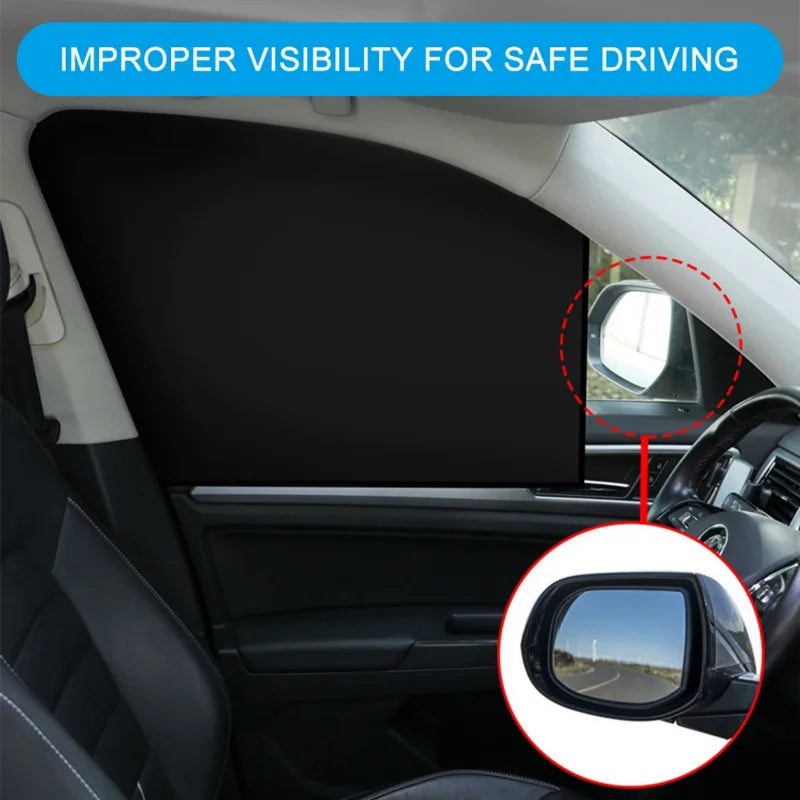 Magnetic Car Sunshade UV Protection Car Sun Shade UV Protector