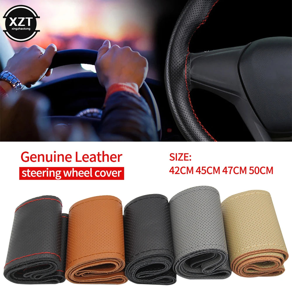 Truck Steering Wheel Cover Bus Steering Wheel Cover Anti-Slip Comfort