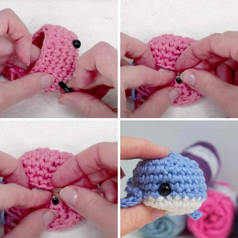 200Pcs 6-12mm Eyeball Doll Making Doll Making Safety Eyes Craft Supply