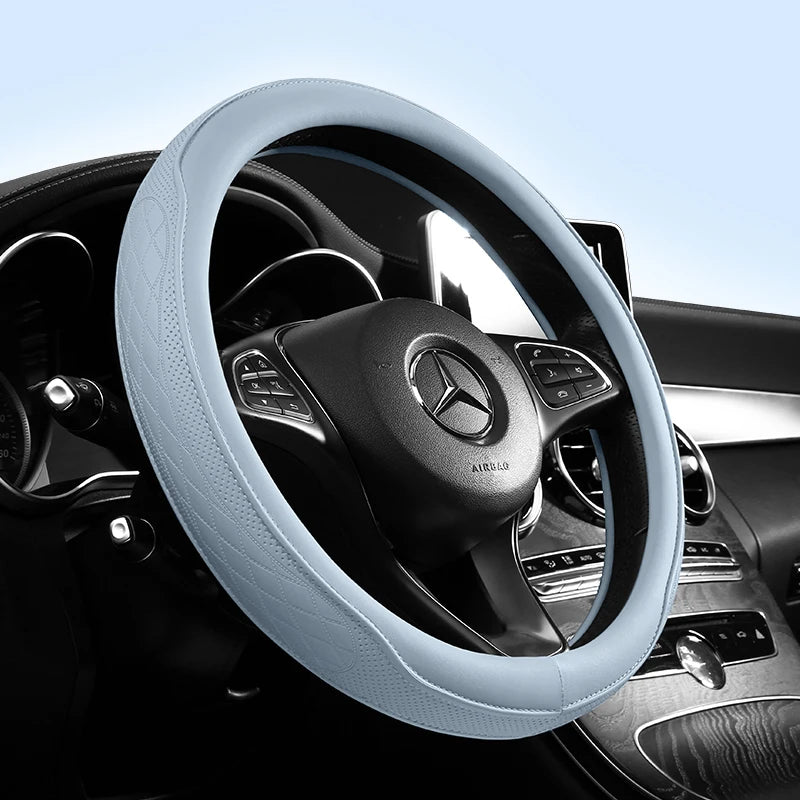 Steering Wheel Cover, Non-slip Napa Steering Wheel Cover Anti-Slip Comfort