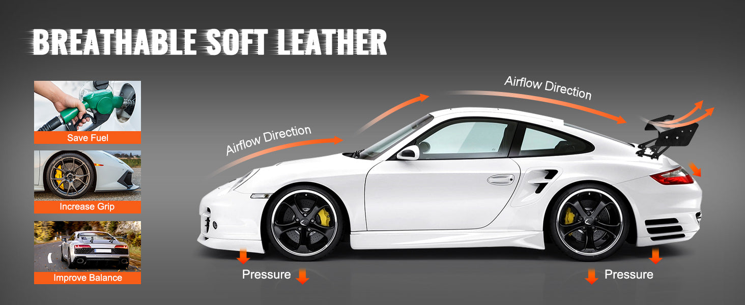 SucceBuy GT Wing Car Spoiler Premium Quality Replacement Accessory